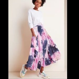 NWT🌸 Anthropologie | Skirts | Anthropologie Swf Calliope Tiedye Maxi size M